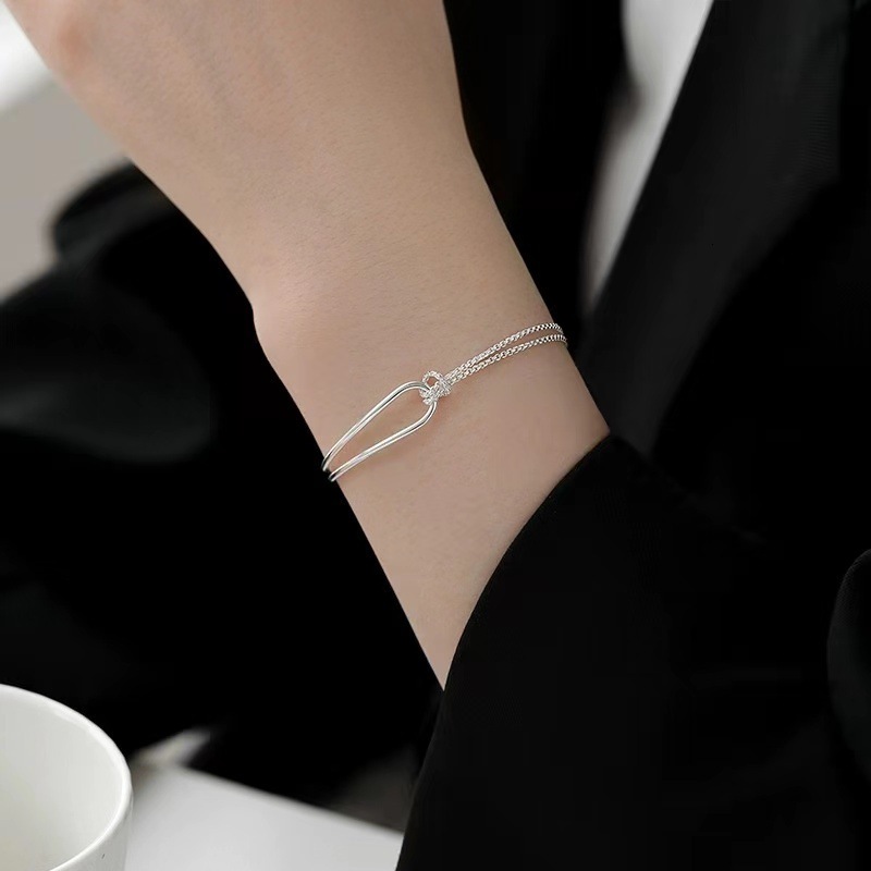 Geometric Women's Bracelet, Unique Design, High end