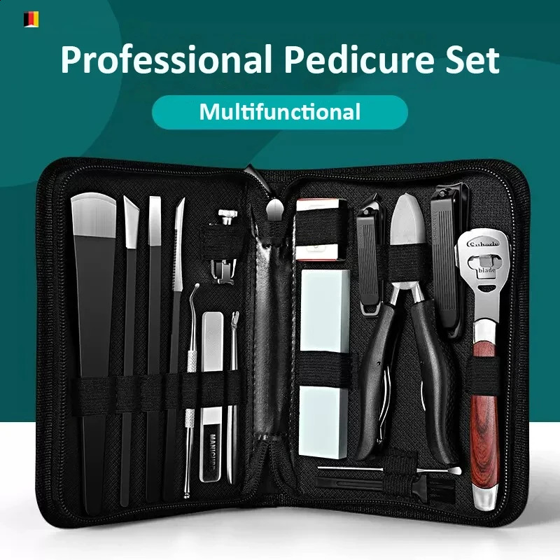 16pcs/set foot treatment kit Ingrown Toenail tool kit advanced nail treatment foot tool Ingrown Toenail removal scissors 240927