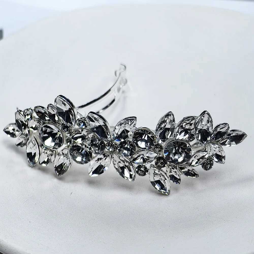 Diamond Hair Clip Flower Hair Barrel Crystal Pearl French Hair Clip Valentines Day Wedding Ball Accessories W241007