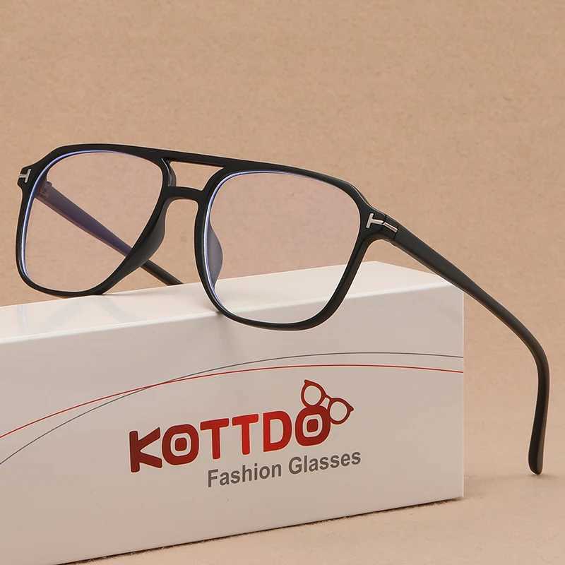 Women Anti Blue Light Glasses Large Frame Optical Eyeglasses Trend Transparent Computer Tablet Men Game Comfortable EyewearX241008