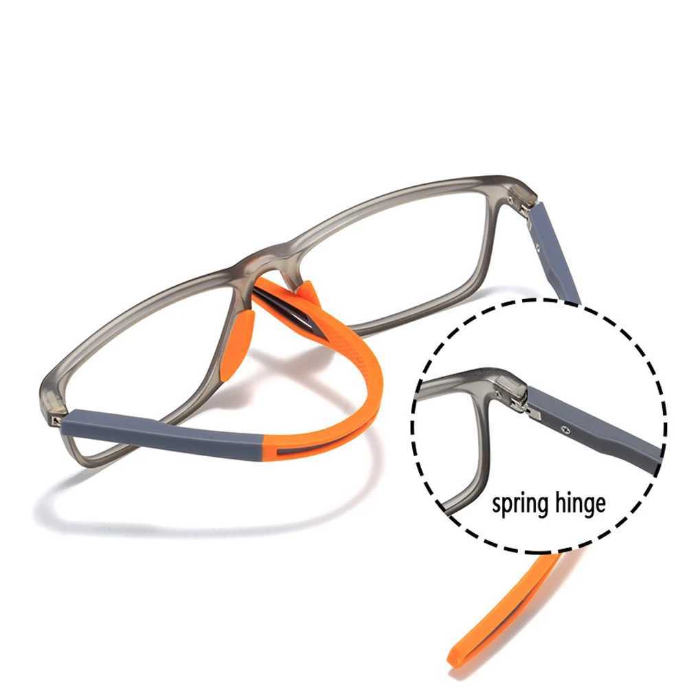 High Quality Blue Light Blocking Reading Glasses Men Sport Prescription Eyeglasses Frame For Women Men Diopter +1.0 to 4 OculosX241008