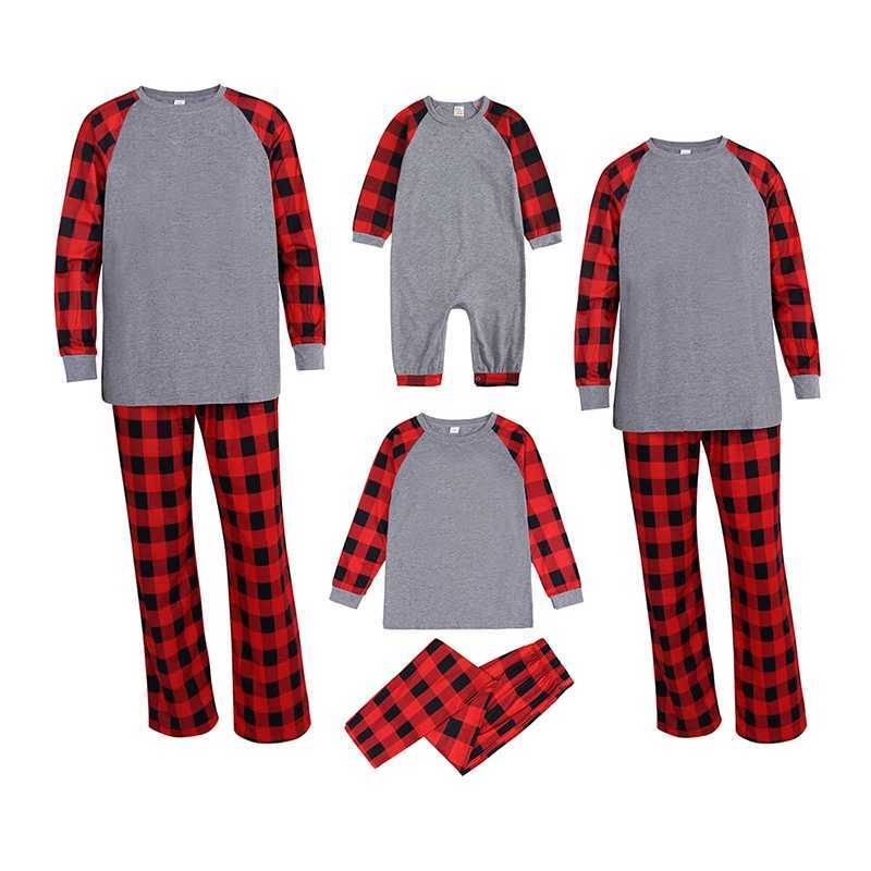 2024 New Father Mother Childrens Pajamas Christmas Pajamas DIY Clothing Add Your Own Personalized Family Matching Clothing Customization W241008