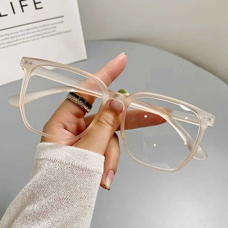 Blue Light Glasses PC Frame Anti Blue Light Blocking Radiation Sunglasses Unisex Trend Clear Lenses Computer GlassesX241008