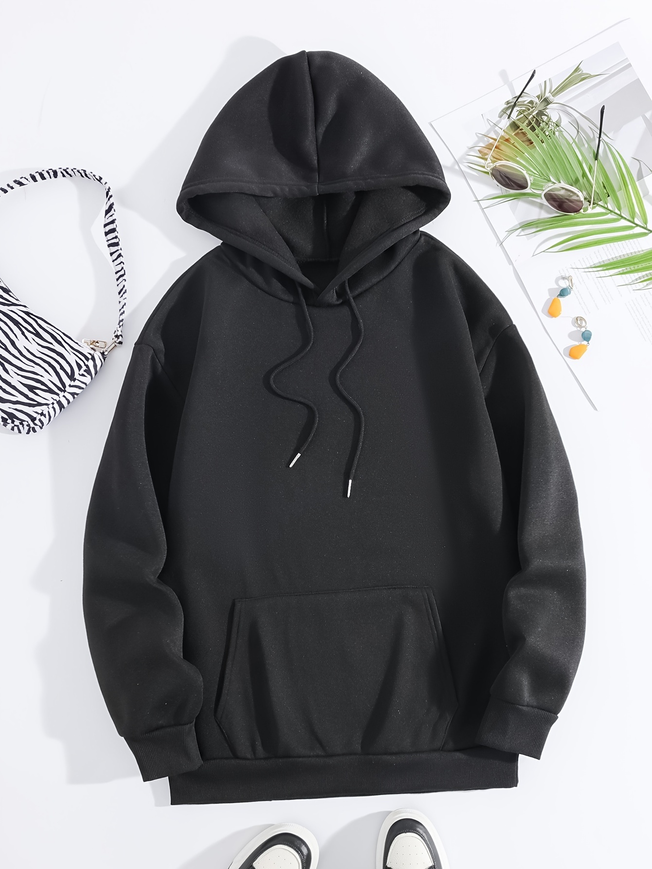 Letter Slogan Pattern Hoodie, Men's Cool Hoodie, Casual Graphic Design Pullover Hoodie And Kangaroo Pocket Street Clothing Autumn And Winter Hood