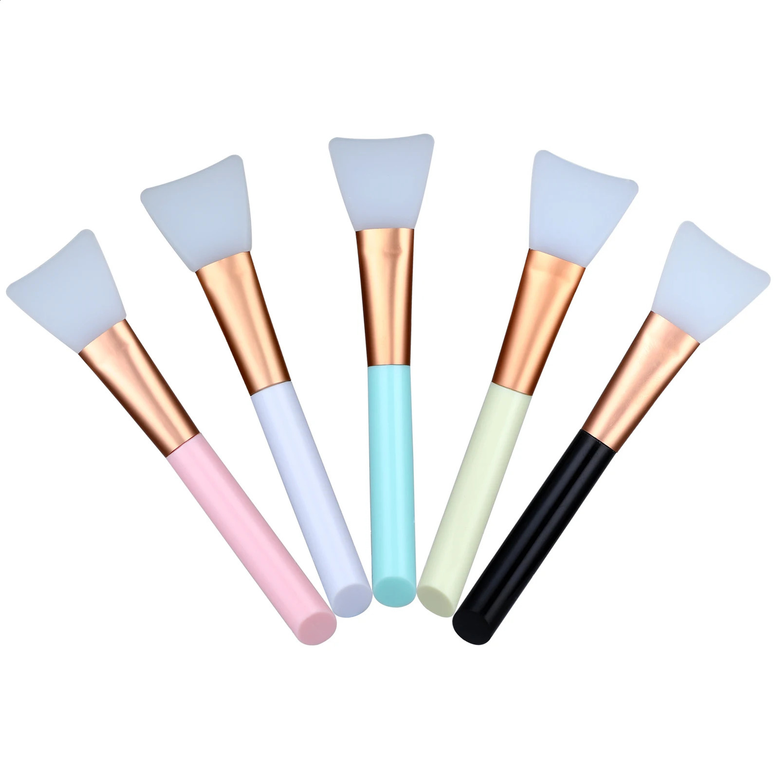 Silicone mask brush beauty brush Self made mask applicator soft brush head 241008