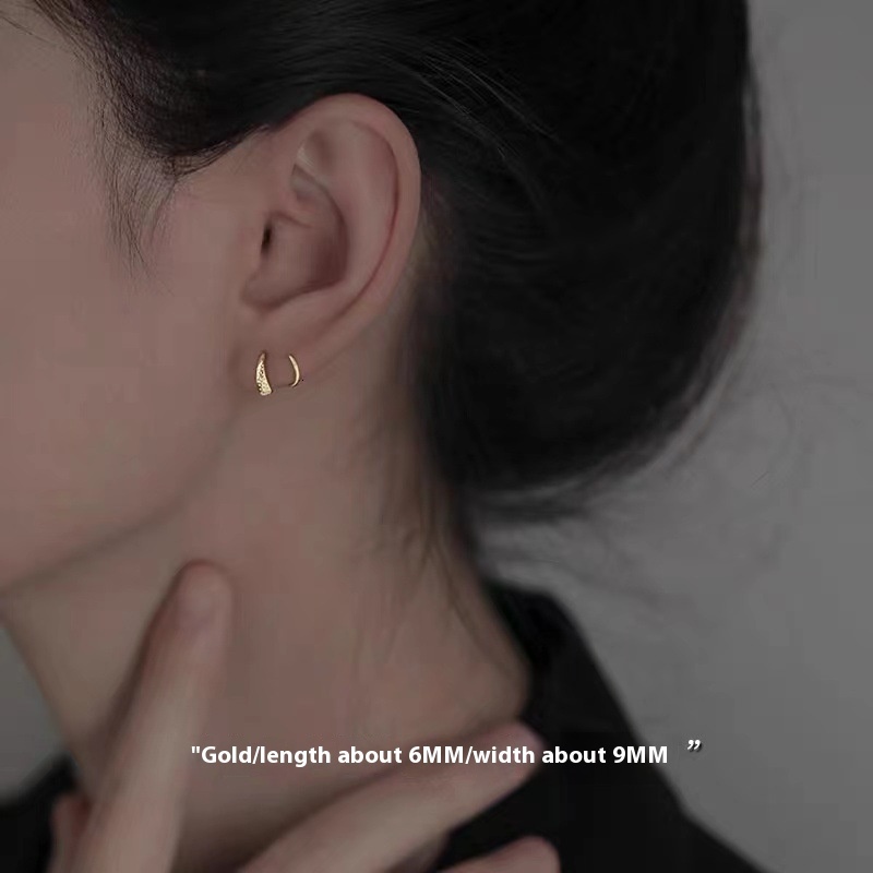 spring for women 2024, new niche high-end light earrings, summer earrings