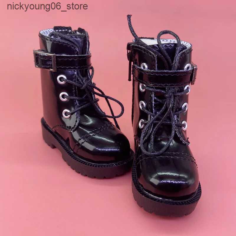 Boots Tilda 7cm 1/4 BJD Doll Toy ShoesLovely Mini Cute Shoes Simulation Leather Boots for Dolls Minifee High Quality Doll Accessories L240910