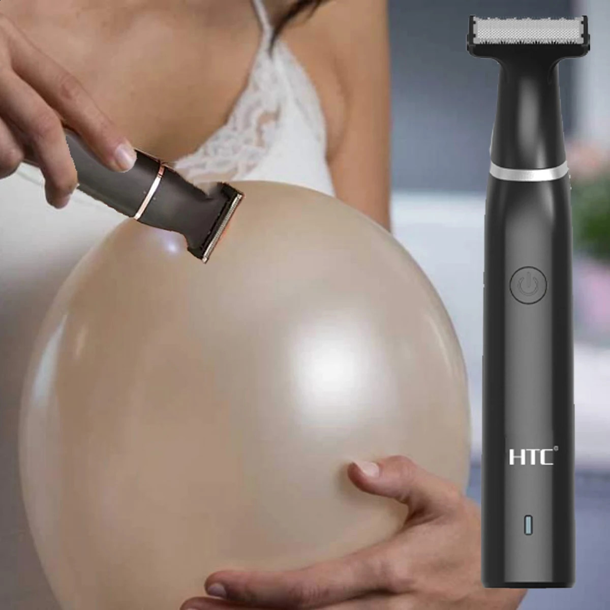 Mens Electric Groin Hair Trimmer Pubic Body Grooming Clipper for Men Bikini Epilator Rechargeable Shaver Razor 240911