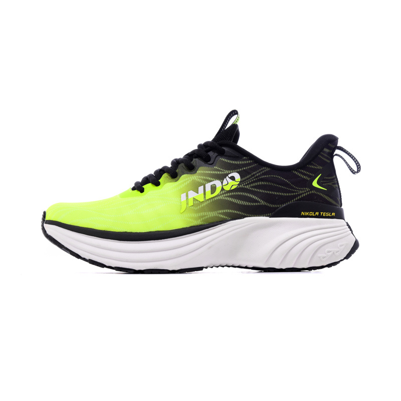 JNDO Whale Running Shoes Mens womens Bionic Power Jet Volcanic Red Green Bean Triple Black Coral Yellow fashion designer sneakers men women sport trai