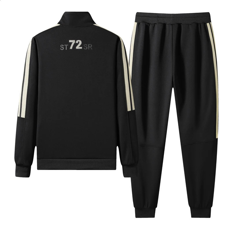 2024 Mens Sets Two Piece Set Tracksuit Casual Zipper Jacket Pants Sport Suit Spring and Autumn Hoodies Sportswearswe 241008