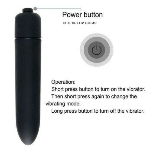 Women's multi speed vibrator bullet Dildo Anal G-point massager stick sex toy