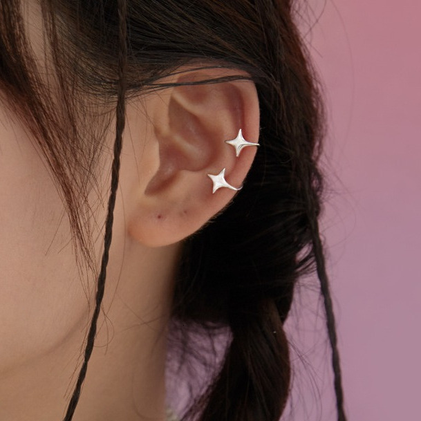 No Hole Ear Bone Clip Women's Cross Niche Design Earnail Earring Accessories