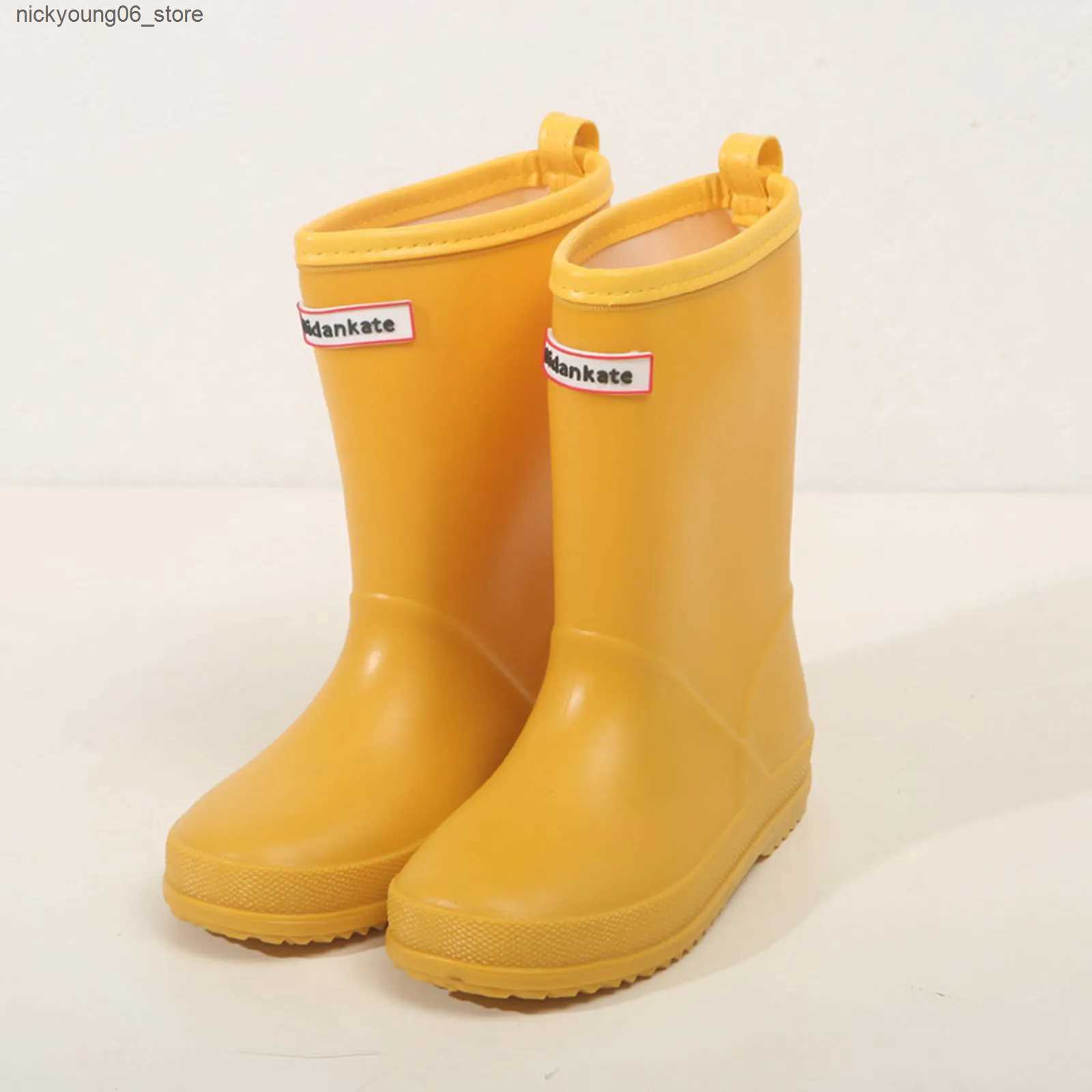 Non-Slip Kids Rain - Durable Waterproof Unisex Children's Boots for Boys and Girls dh5727163