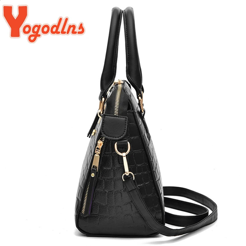 Yogodlns y Pattern Handbag for Womens Winter PU Leather Tassel Shoulder Bag n Wallet w240926