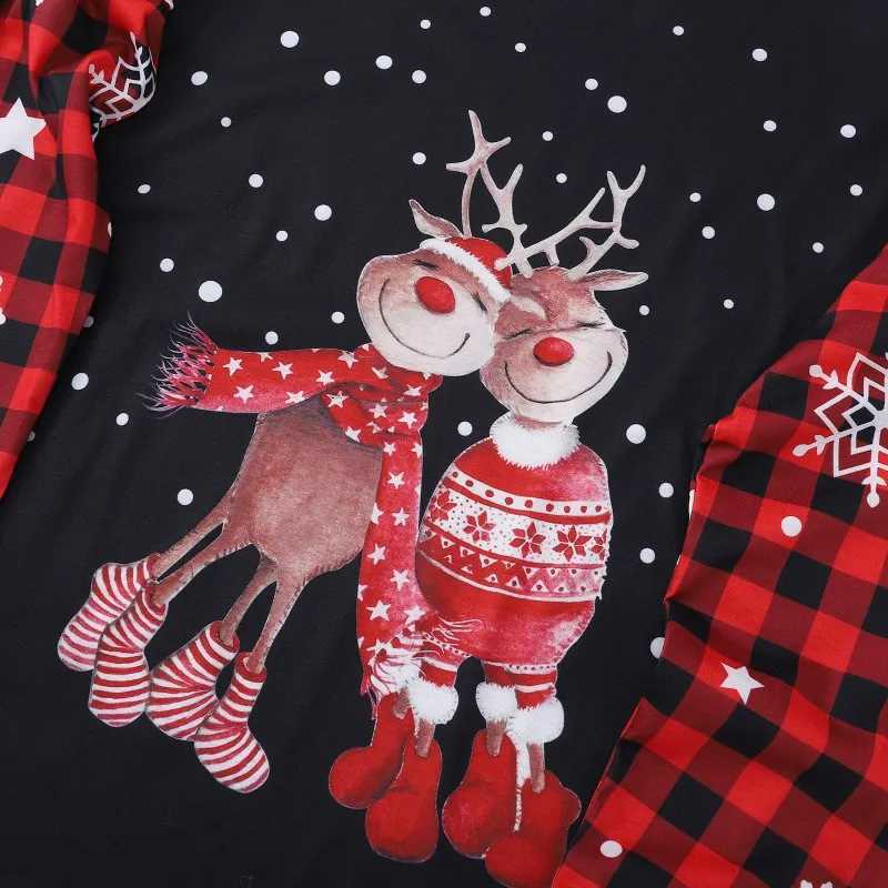 New Christmas Family Pajama Set Matching Family Clothing Couple Family Christmas Clothing Family Appearance Clothing Set W241008
