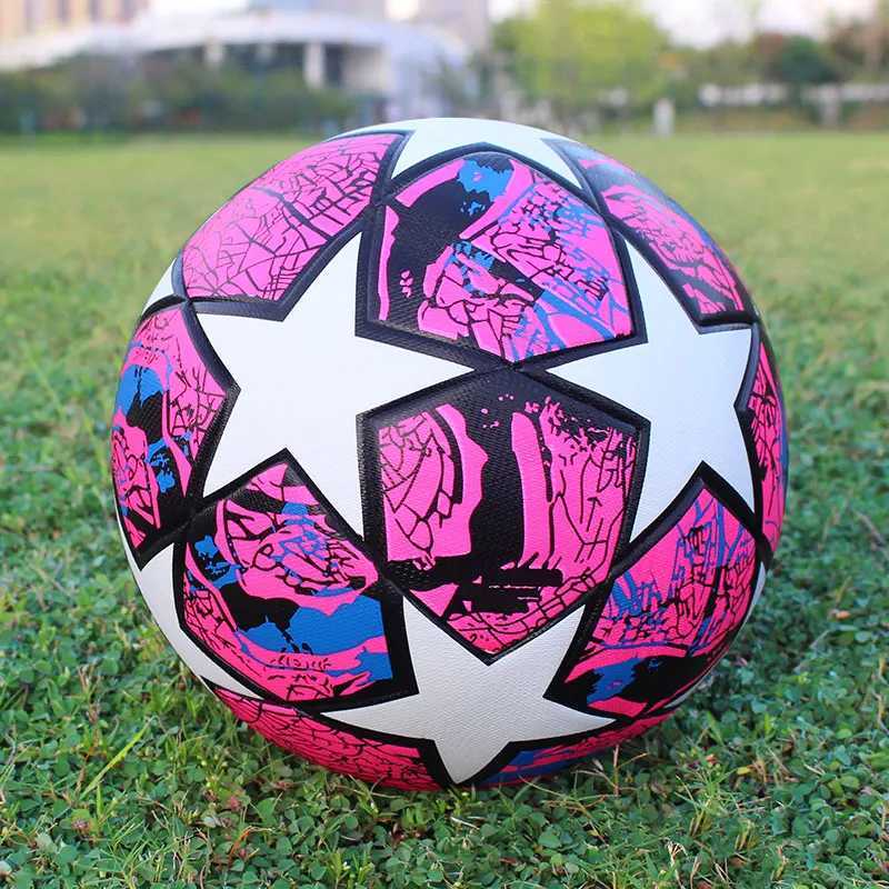 High quality football soft PU material Profinal size 5 size 4 seam team competition group training sports footballW241008