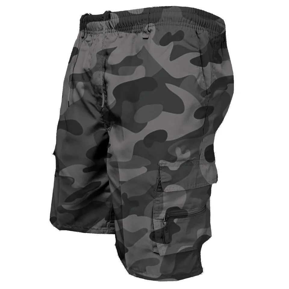Summer New Mens Casual Work Shorts Loose Casual Tooling Shorts Multi-pocket Summer Outdoor Sports Shorts W241226