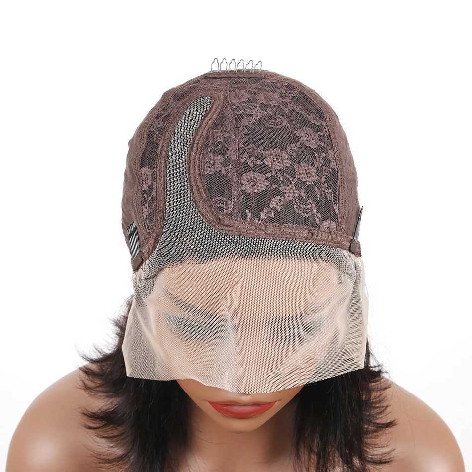 Bone Straight Bob Wig Lace Front Human Hair Wigs For Women Short Bob Wig side part Lace Frontal Wig Brazilian Human Hair 180%XJ241008