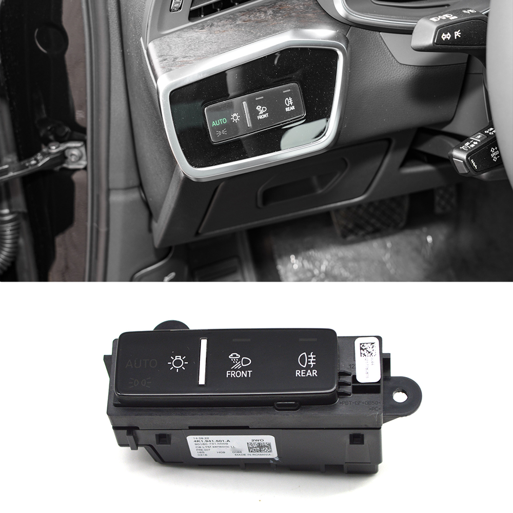 Car Head light Control Switch Headlight Button Lamp Switch For A3 S3 Q3 4K1941501 4K1 941 501