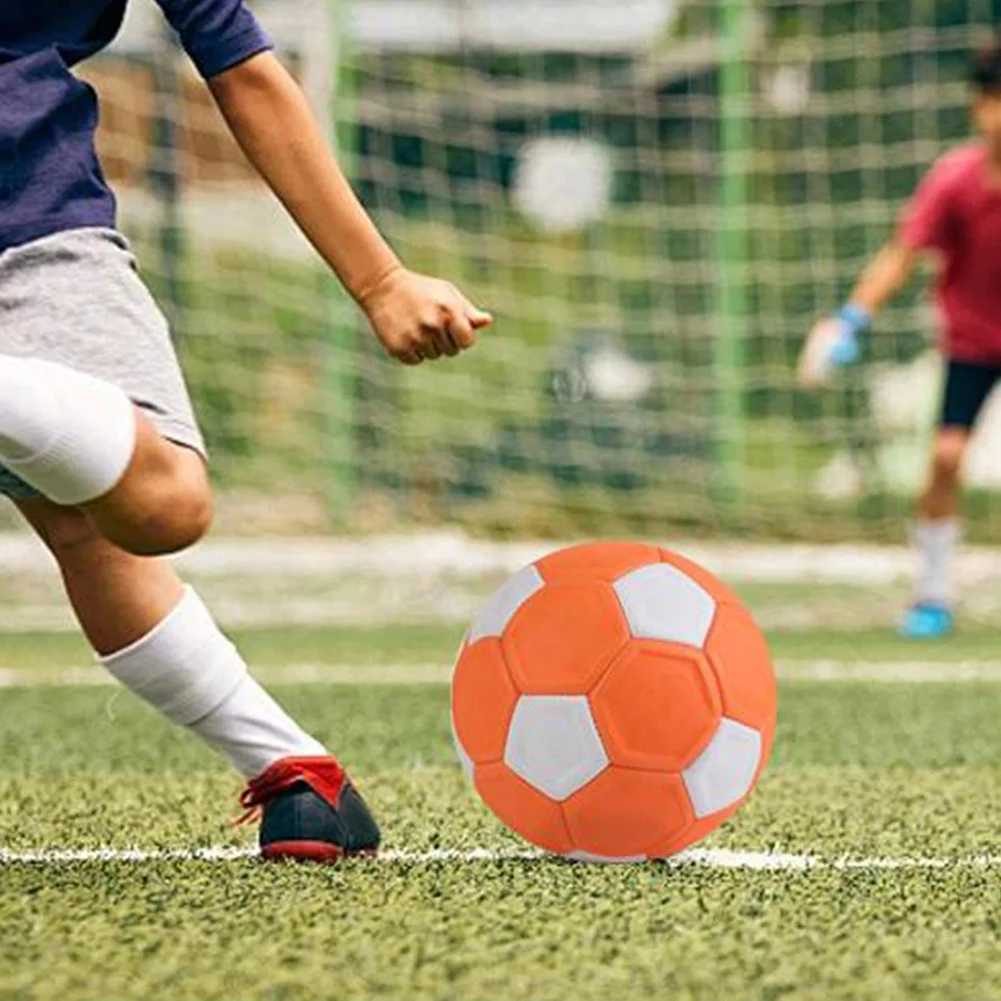 Size 5 Curve Sweep Football High Visibility Sports Curve Sweep Football Rubber Line Fun Football Toys for Boys and GirlsW241008