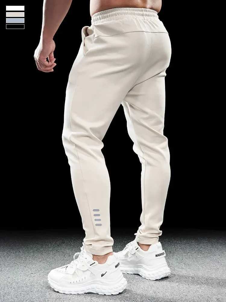 Mens Sports Gym Fitness Casual Slim Stretch Running Pants Tops Mens Quick-drying Breathable Training Pants Autumn WinterX241008