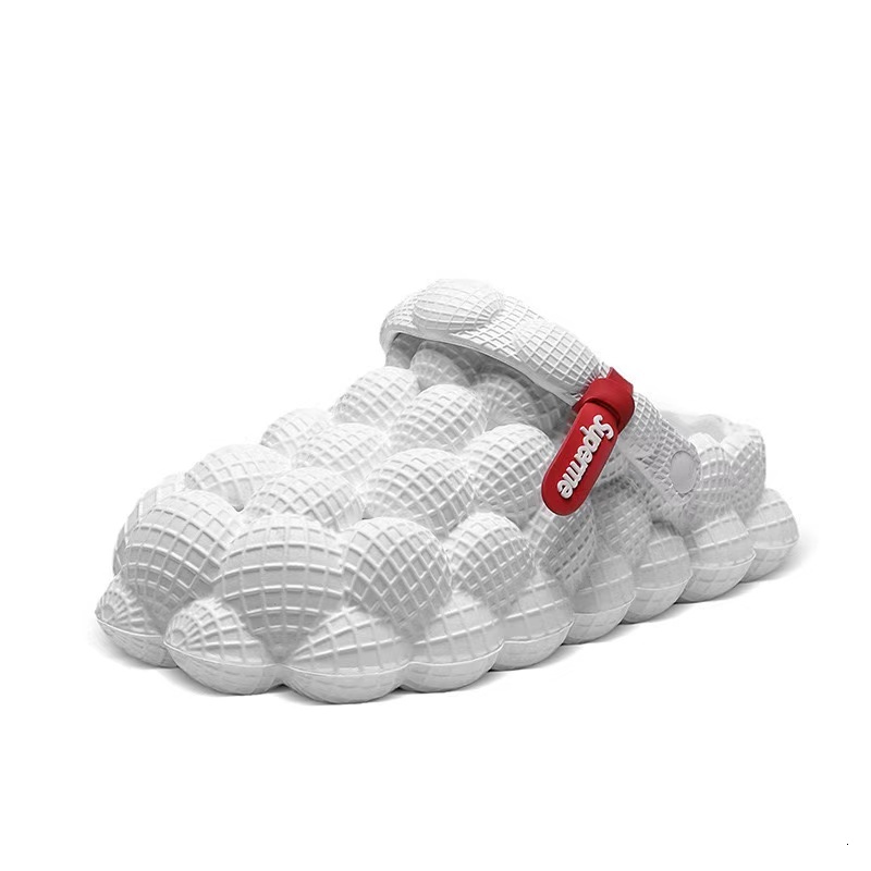 Designer men's and women's EVA bubble ball sandals summer indoor massage outdoor shoes closed toe anti slip fashionable slippers