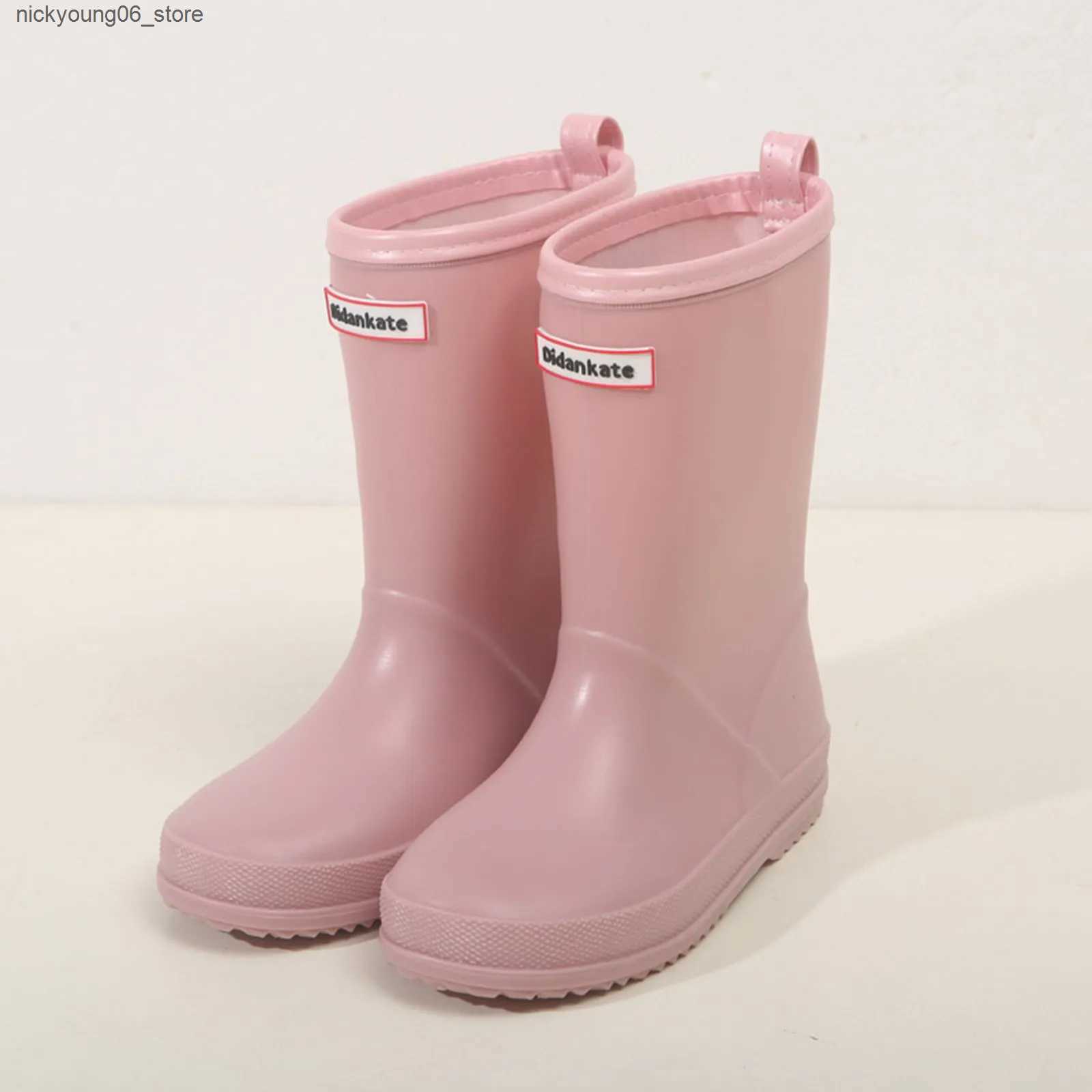 Non-Slip Kids Rain - Durable Waterproof Unisex Children's Boots for Boys and Girls dh5727163