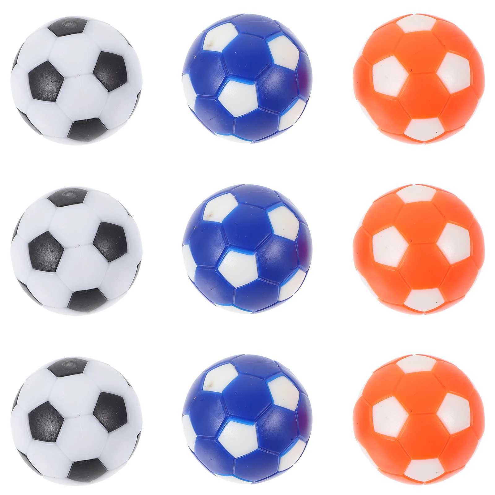 9 football tags for childrens mini football machine Accordies 28mm color Foosball modelW241008