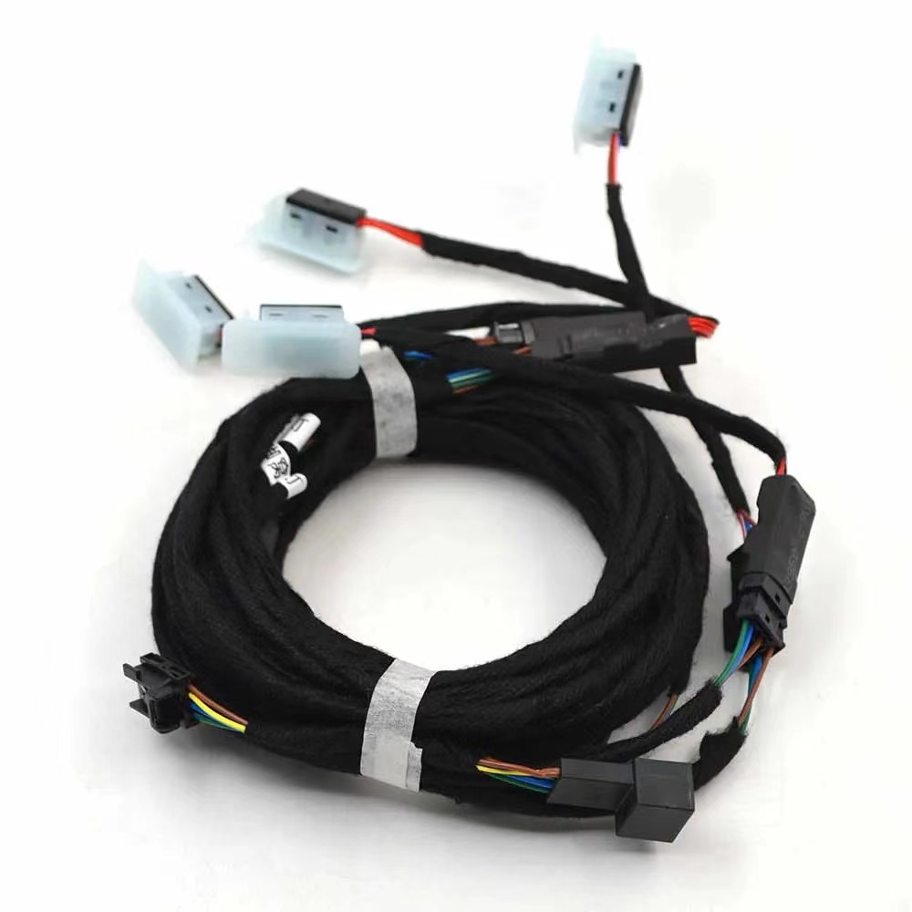 VW MQB platform model upgrade multi-color foot lamp foot sole lamp suitable for VW Golf Passat B8 Tiguan