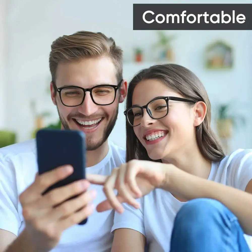 Portable Blue Light Blocking Glasses Black Leopard Square Frame Eyeglasses Men and Women Anti Blue Ray Office Computer GogglesX241008
