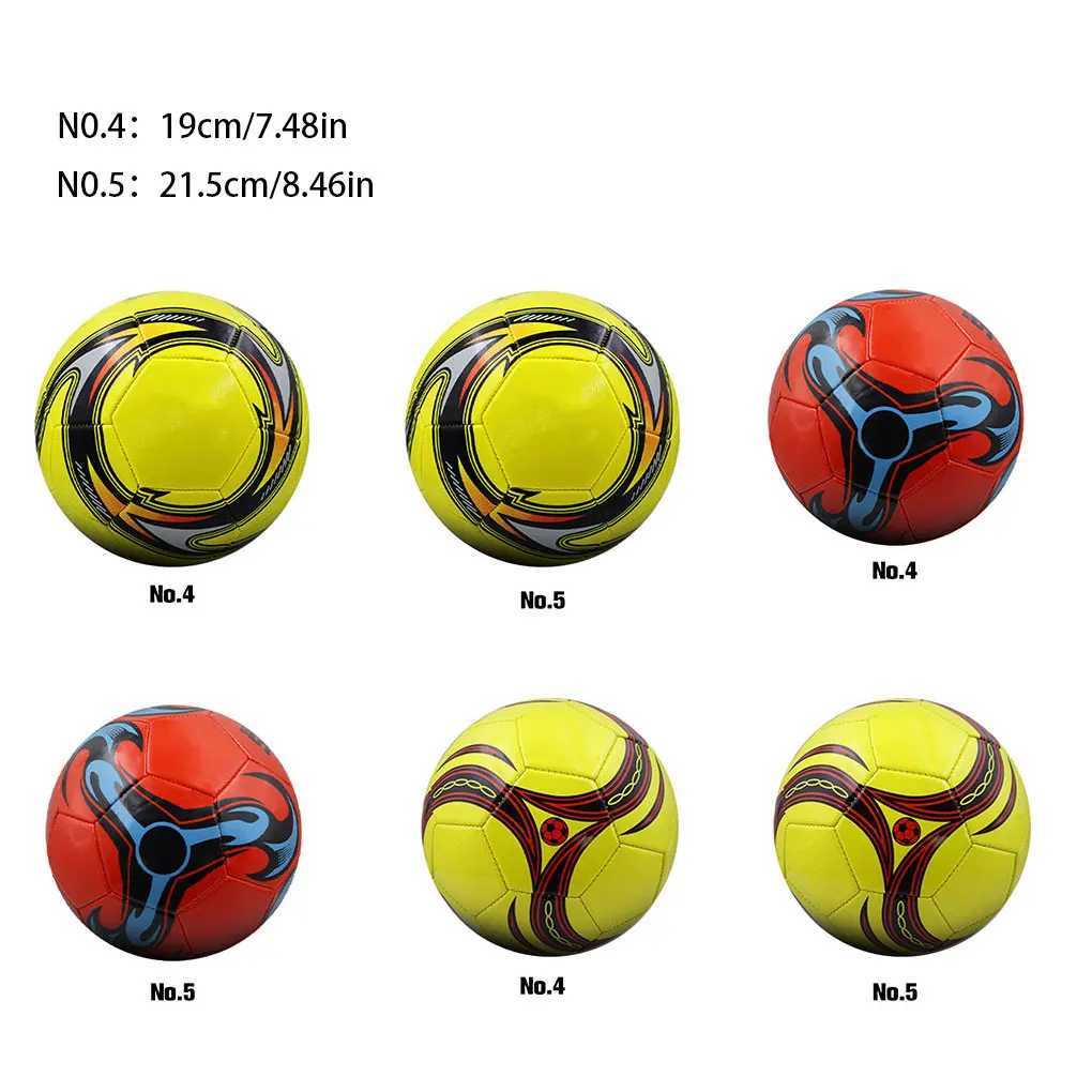 New Profinal PU ather Machine Sewing Football Match Football Ball Prure Proof Size 5 4 Training FootballW241008