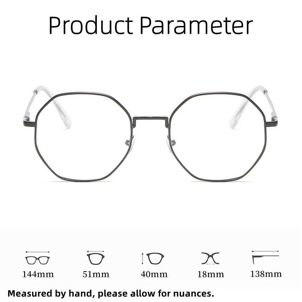 Large Frame Transparent Glasses Stylish Womens Image Eyeglasses Anti Blue Light Square Eyewear Computer Goggles Fake GlassesX241008
