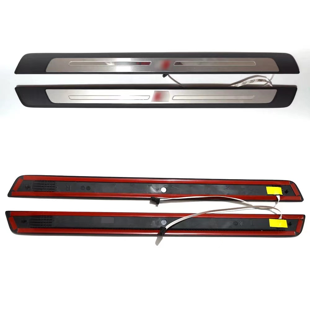 LCD Welcome Pedal With Light Side Pedal Light Pedal Car Door Pedal Suitable For Audi A4 B9 A5 B9 S4 S5