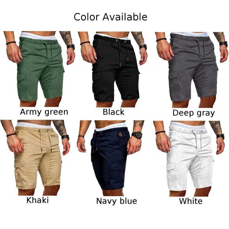 New sports shorts hip-hop mens outdoor regular running solid color summer training activityW240713