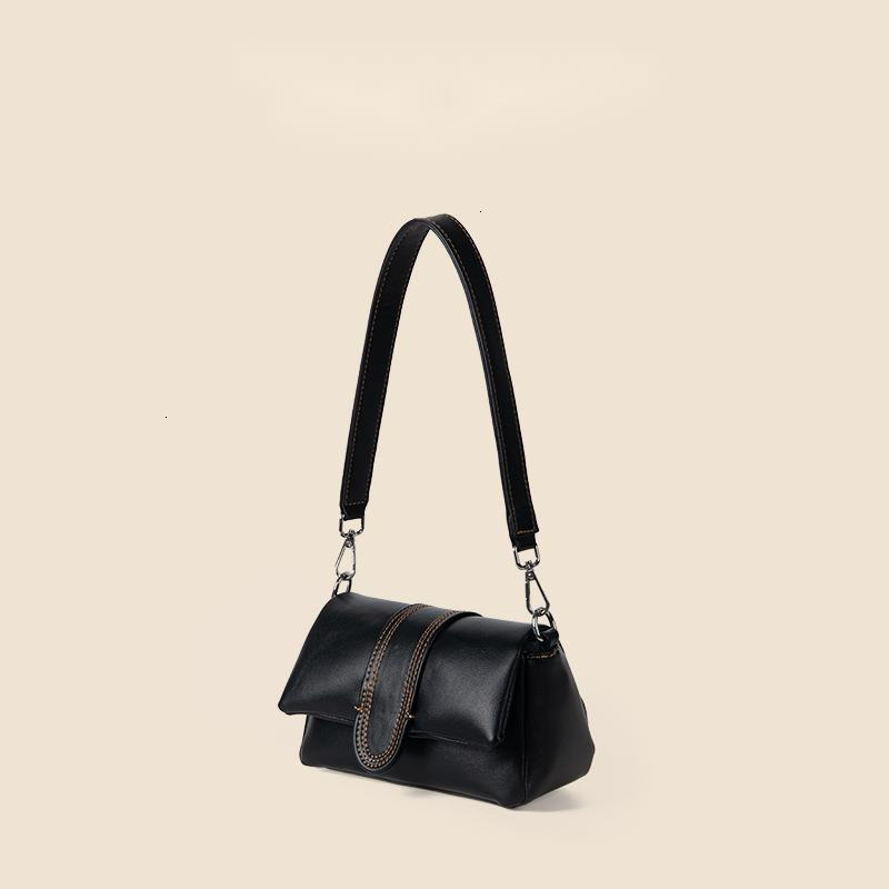 minimalist underarm single shoulder flip for women's fashion trend new high-end PU denim bag