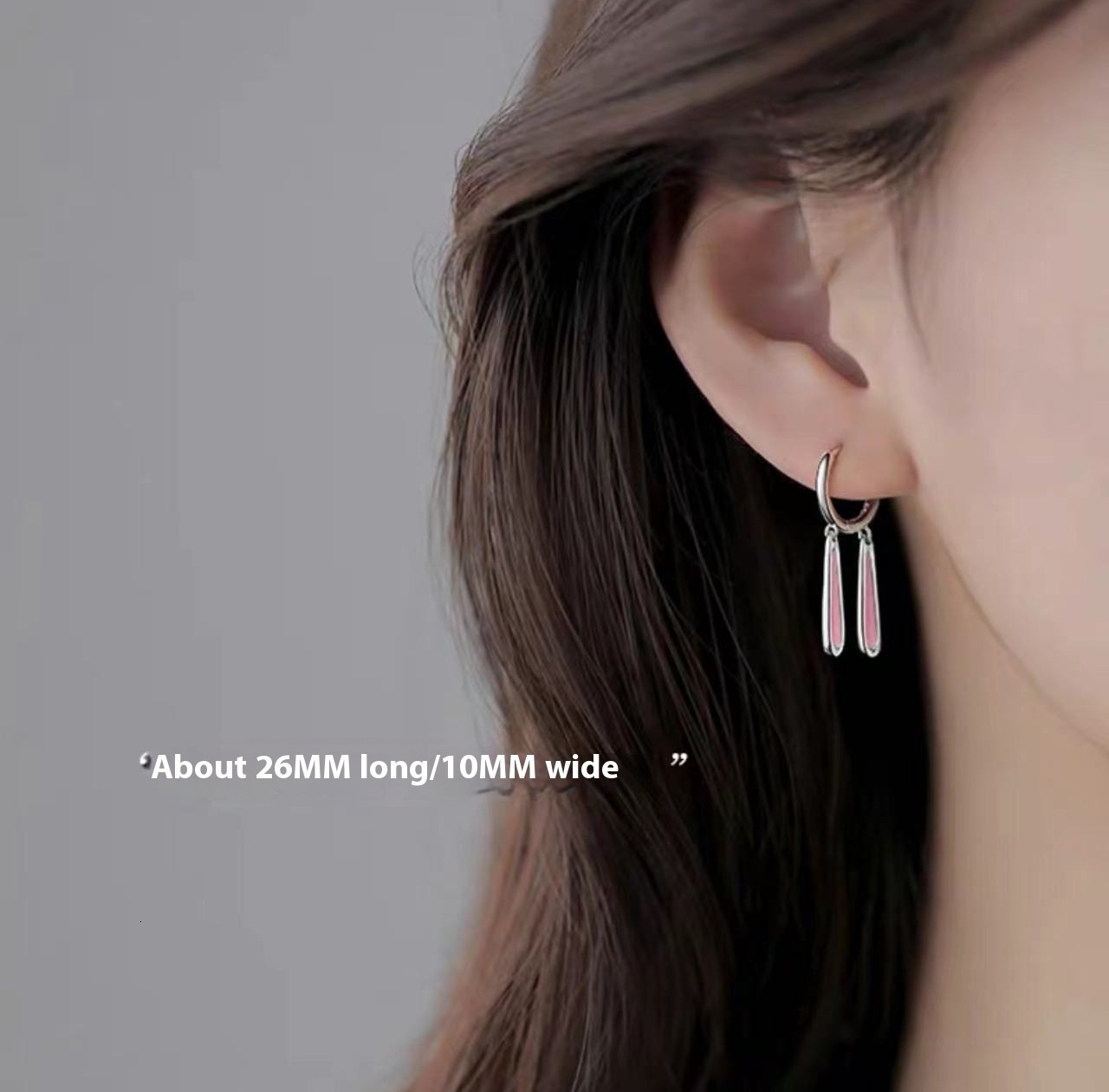needle rabbit ear New Year niche women's 2024 new winter earrings