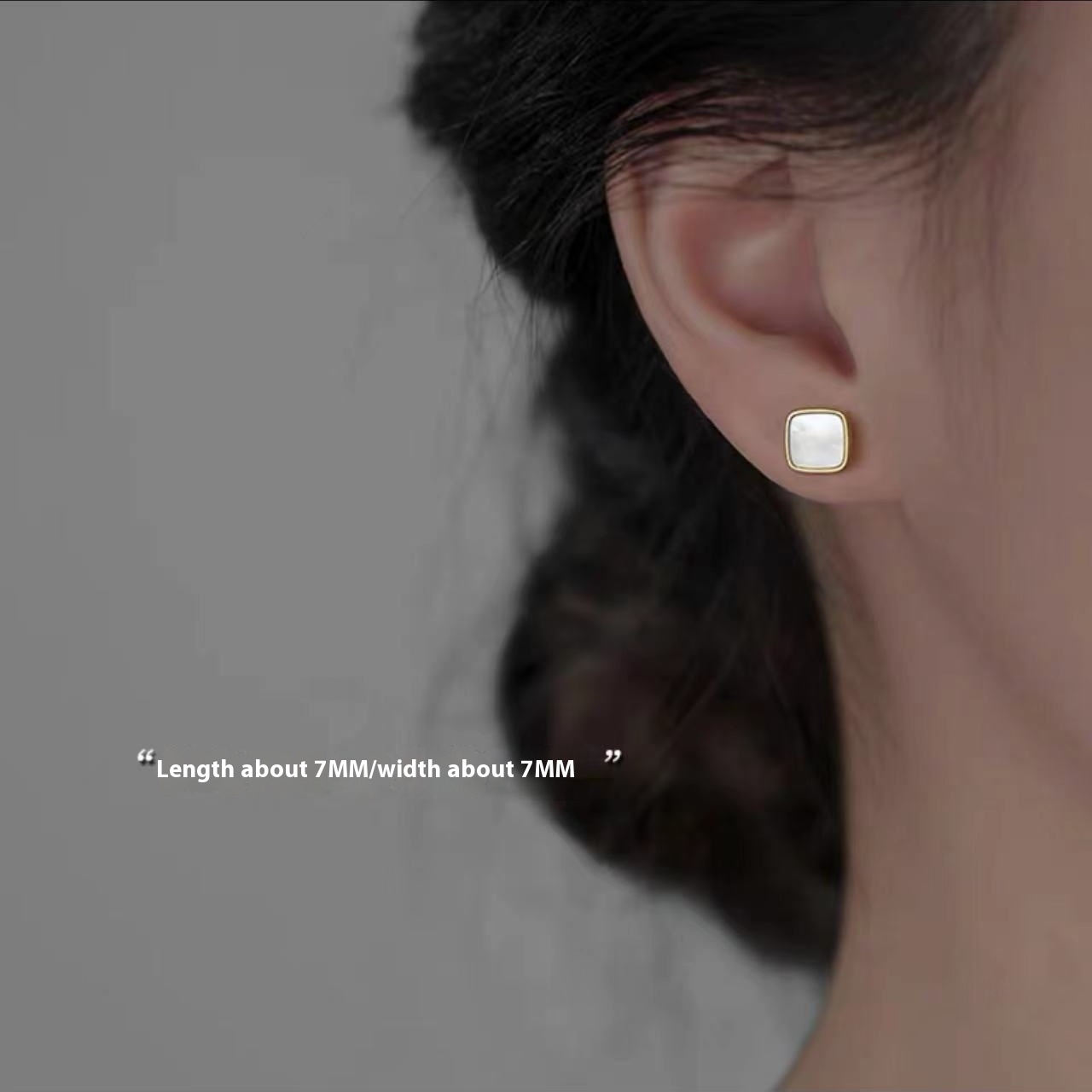 new 2024, niche high-end earrings, women's light earrings