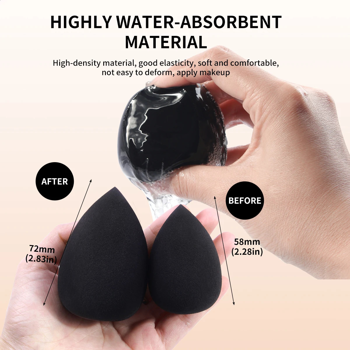 29 Makeup Tool Set 20 Makeup Brushes9 Makeup Sponges Air Pads Powder Puffs Finger Puffs Set Portable Makeup Tools 241008