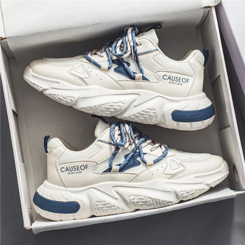 Men's 2024 Trend Casual Sneakers: Versatile Thick Sole Autumn Sports Shoes dh5727163