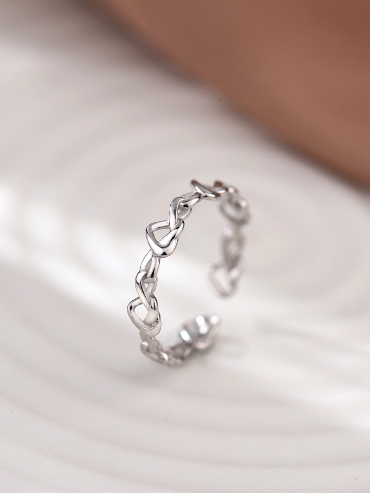 Advanced Love Finger Ins Open Ring Fashion Cool Style Personalized Female