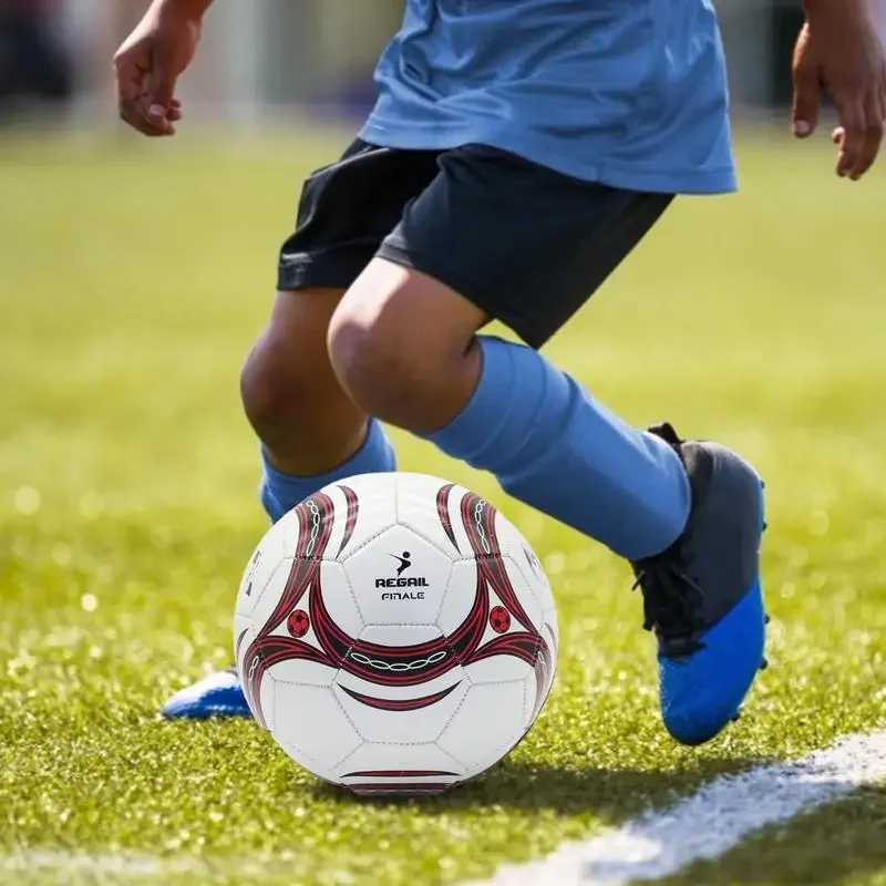 5th Sports Football Machine Sewing Football Professional Standard Size 5 PVC Practice Football Match Club PracticeW241008