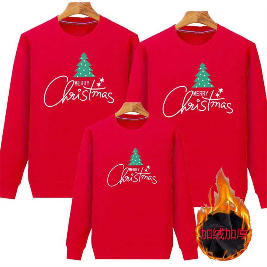 Winter Family Christmas Shirt Christmas Parachute Couple Children Santa Claus Sweater Mother Father Baby Match Sweater Family Appearance W241008