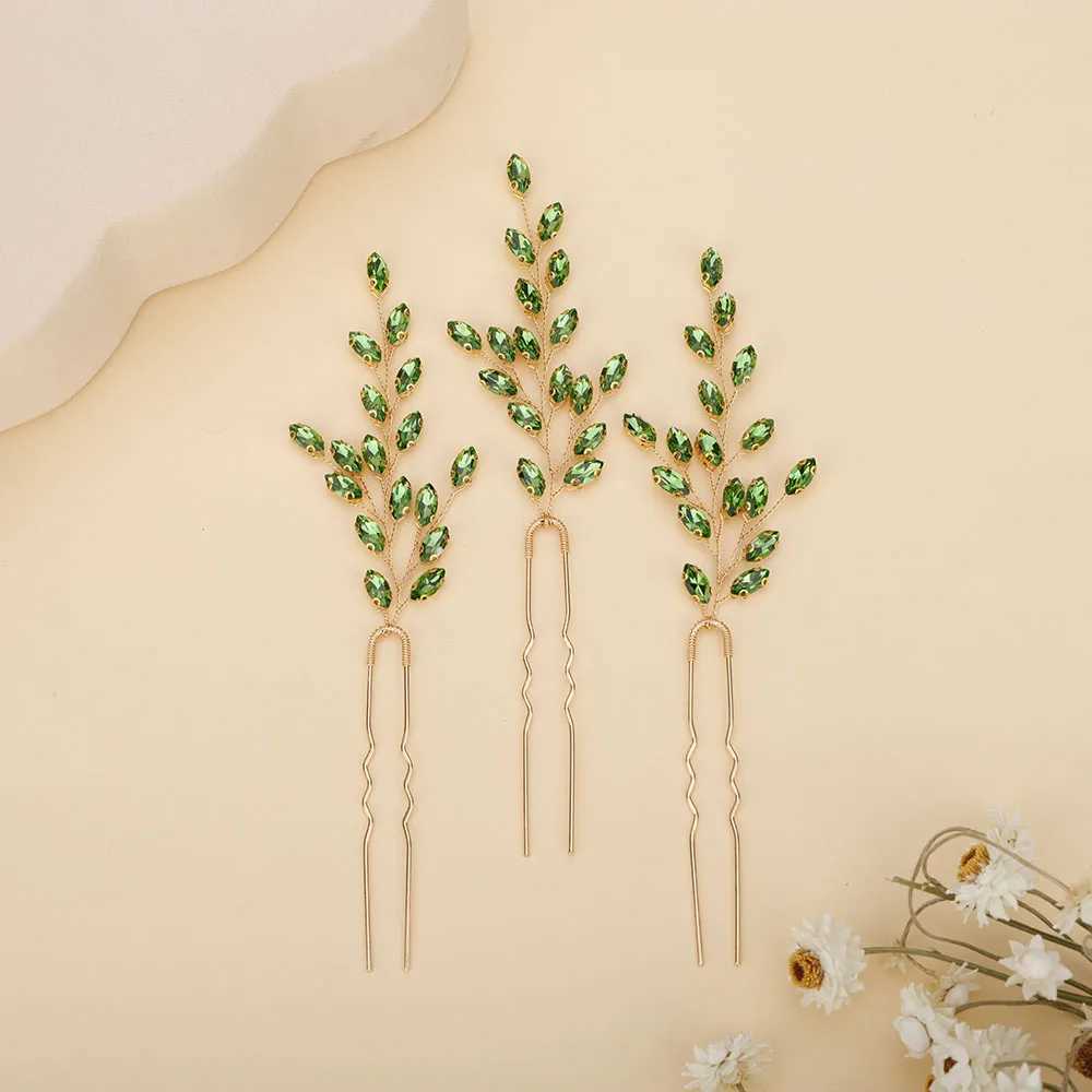 7 colors of rhinestone hair bridal flower hair jewelry suitable for party womens heads wedding hair accessories W241007