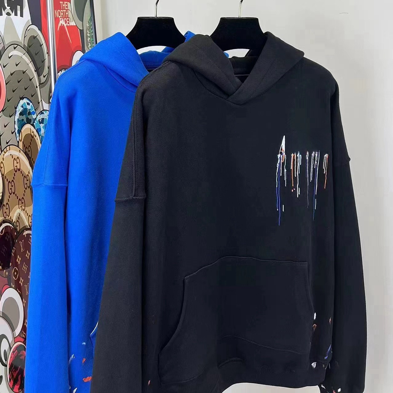 winter designer Mens hoodies sweatshirts long sleeve pullover Men Tracksuit wintertime warm hooded Alphabet embroidery hoodies loose Top