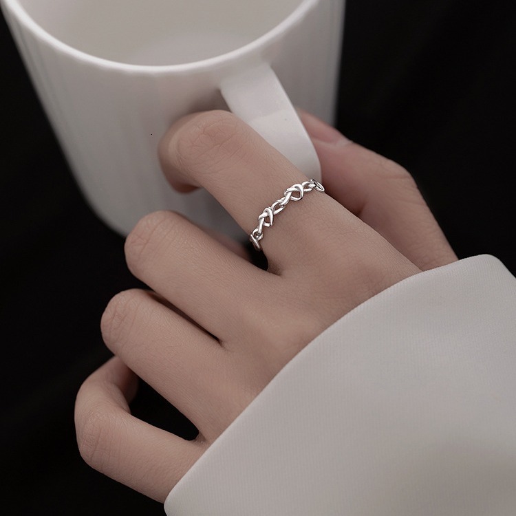 Advanced Love Finger Ins Open Ring Fashion Cool Style Personalized Female