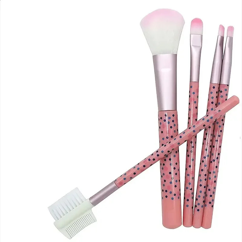 Makeup brush set 5 advanced makeup brushes crystal sequins professional makeup kit eye shadow brush Uodo liquid foundation Bbl 241008