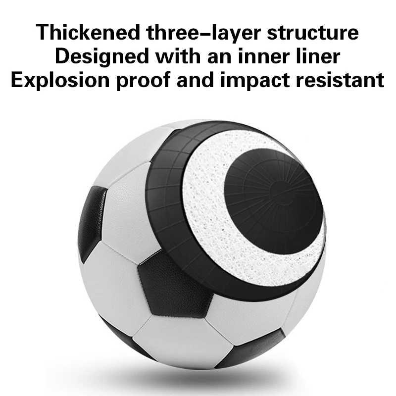 Standard Size 5 Football Akproof Campus Football Wear resistant New Rubber Football Elastic FootballW241008