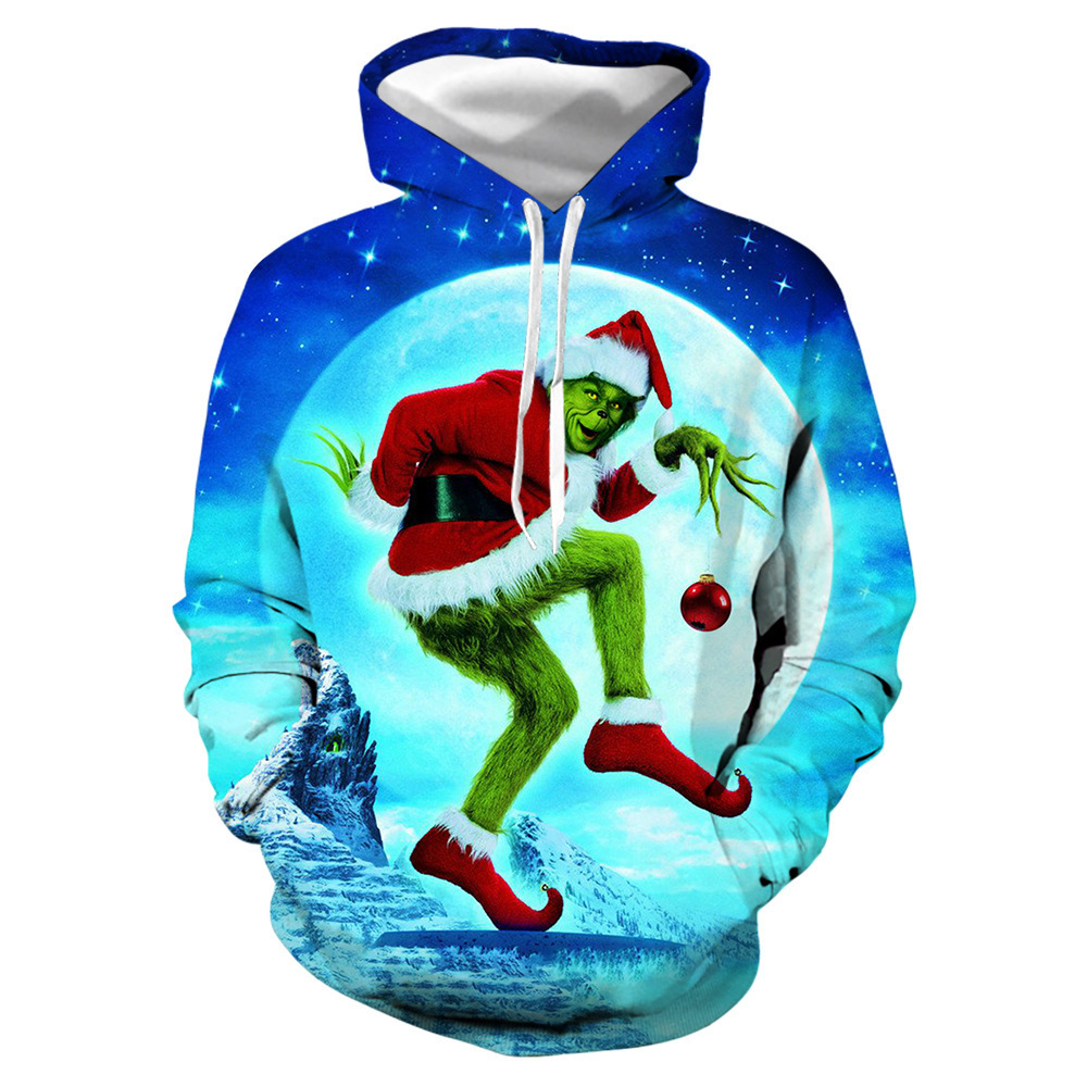 Men's Hoodies High Street 3D Printed Men Women Cartoon Hoody Sweatshirts Long Sleeved Sweater Men Fashion Stylish Tops Jumper Printing Tops