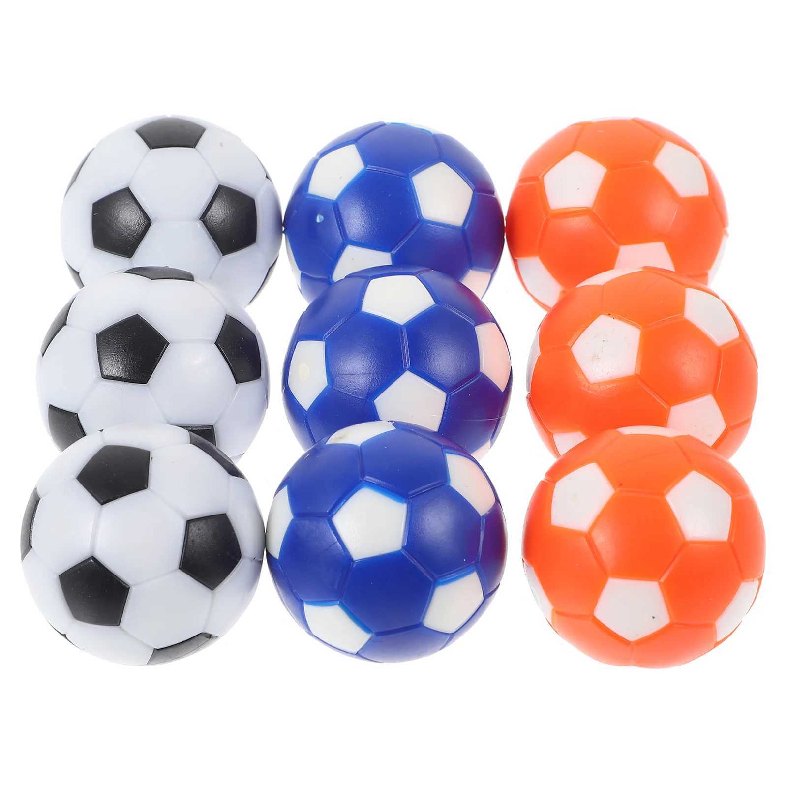 9 football tags for childrens mini football machine Accordies 28mm color Foosball modelW241008
