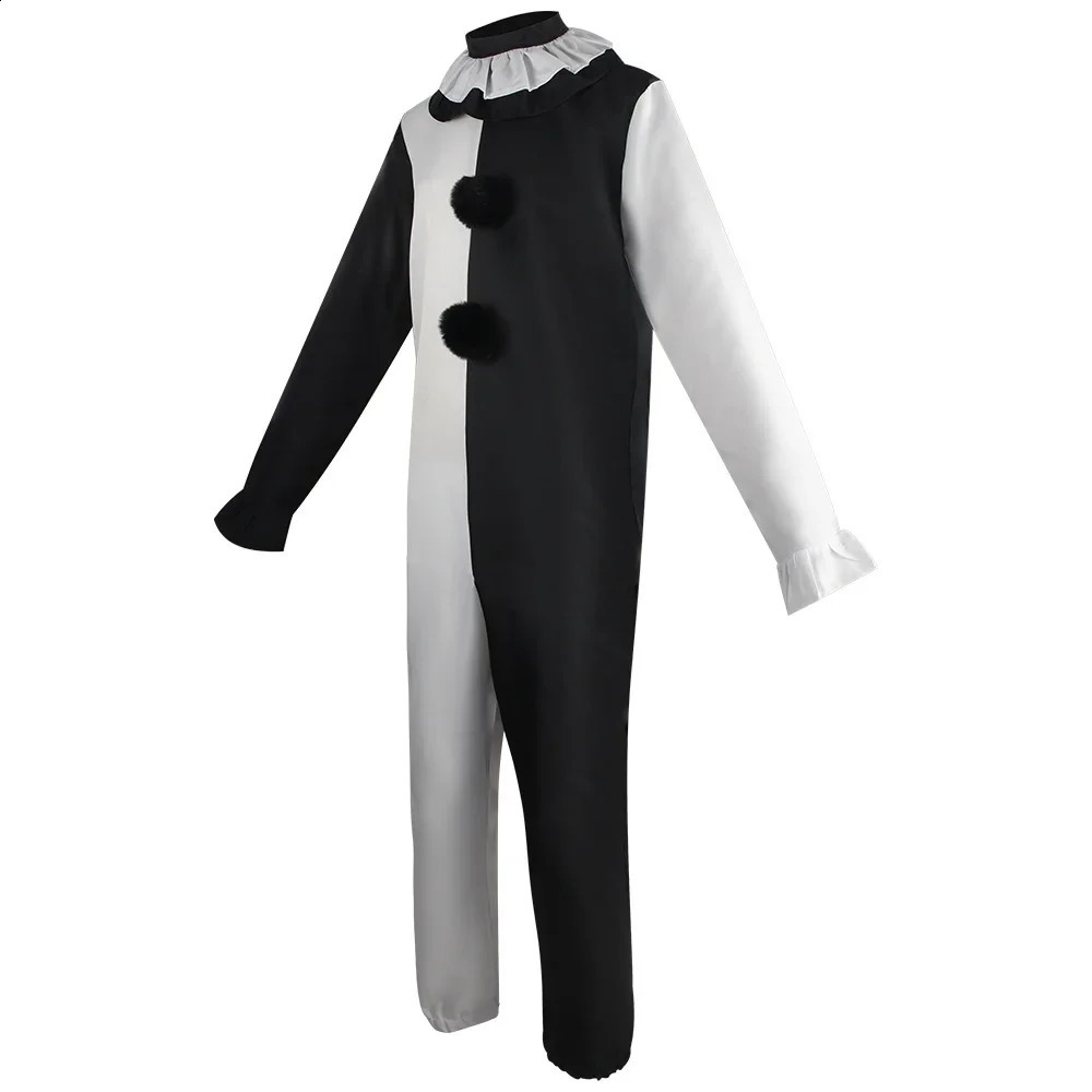 Art The Clown Cosplay Movie Terrifier 2 Art The Clown Cosplay Costume Jumpsuit Mask Halloween Costumes Mask for Men Women 241008